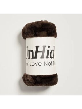UnHide Chocolate Hare Lil’ Marsh Blanket | NEW | Small 50x60 in | Lil Marsh